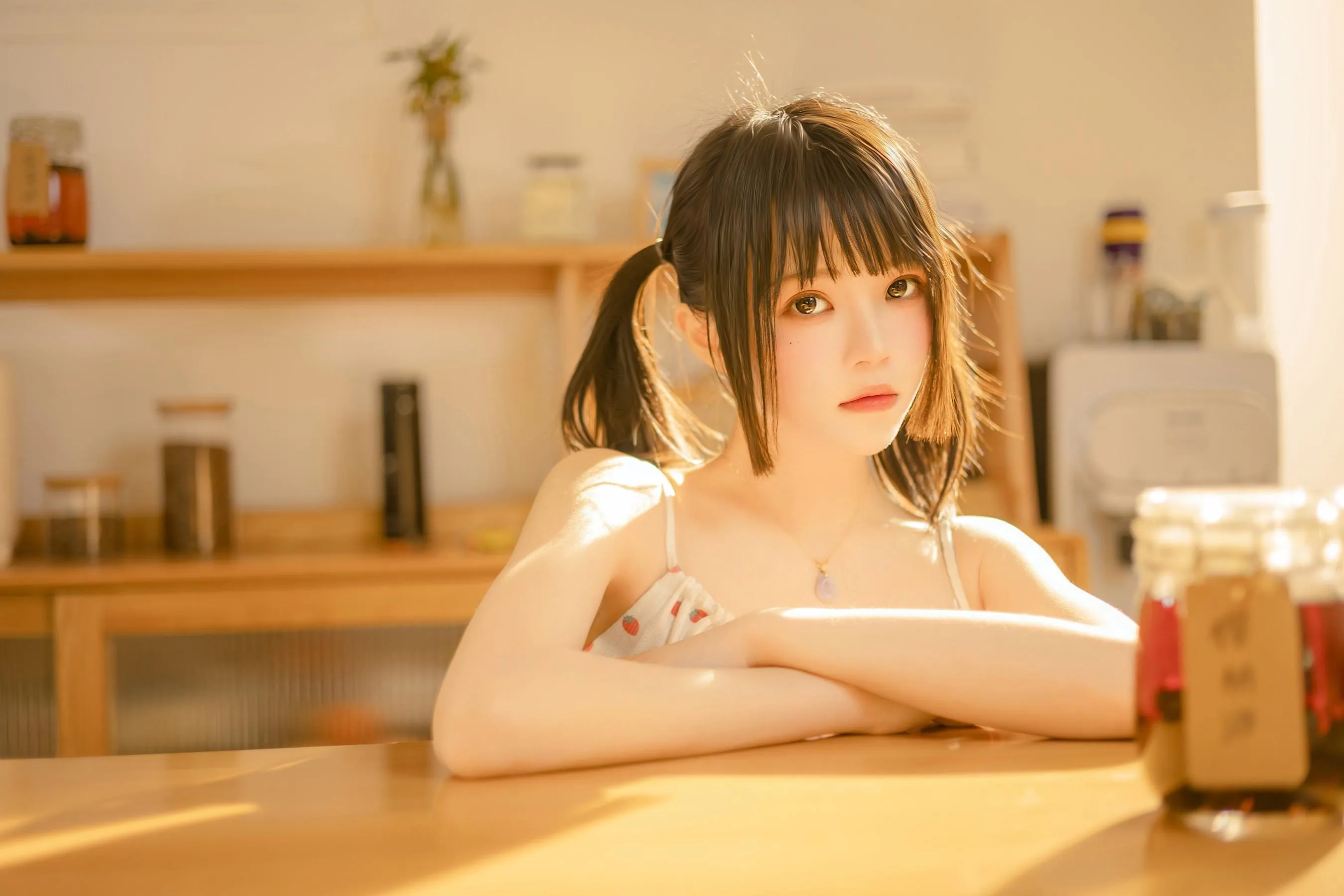 桜桃喵 – NO.158 瞌睡 [44P]插图2